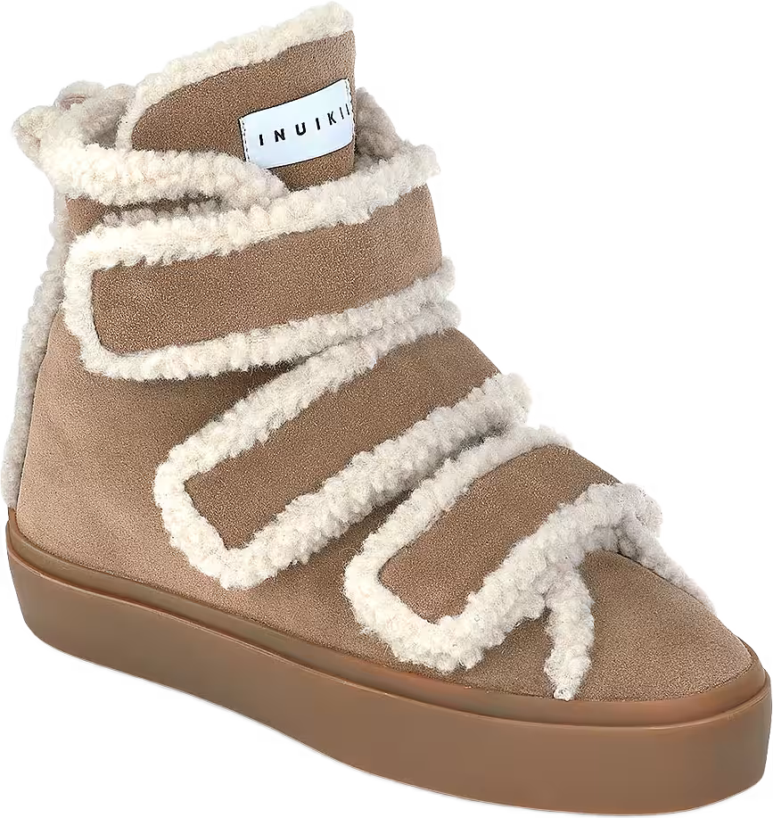 SHEARLING VELCRO HIGH