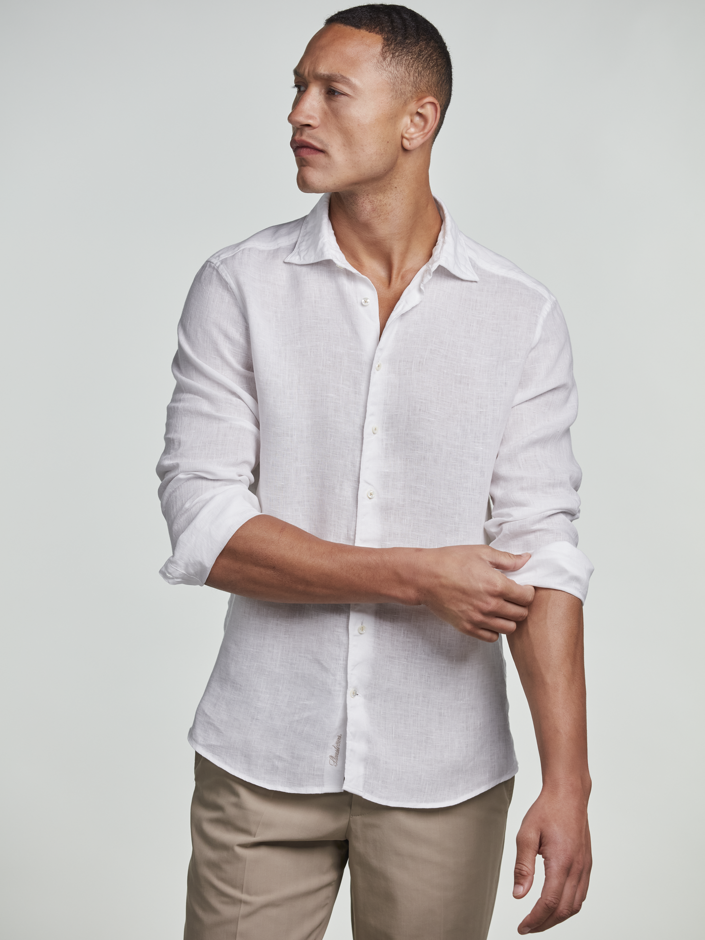 Stenströms Regular C72 RC Cuff Casual 100 White