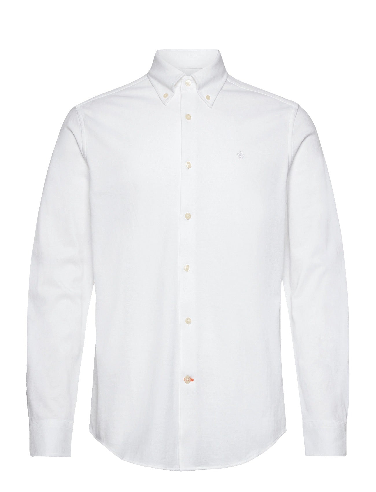 Morris Eddie Pique Shirt White