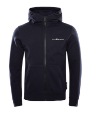 BOWMAN LOGO ZIP HOOD 698 DARK NAVY