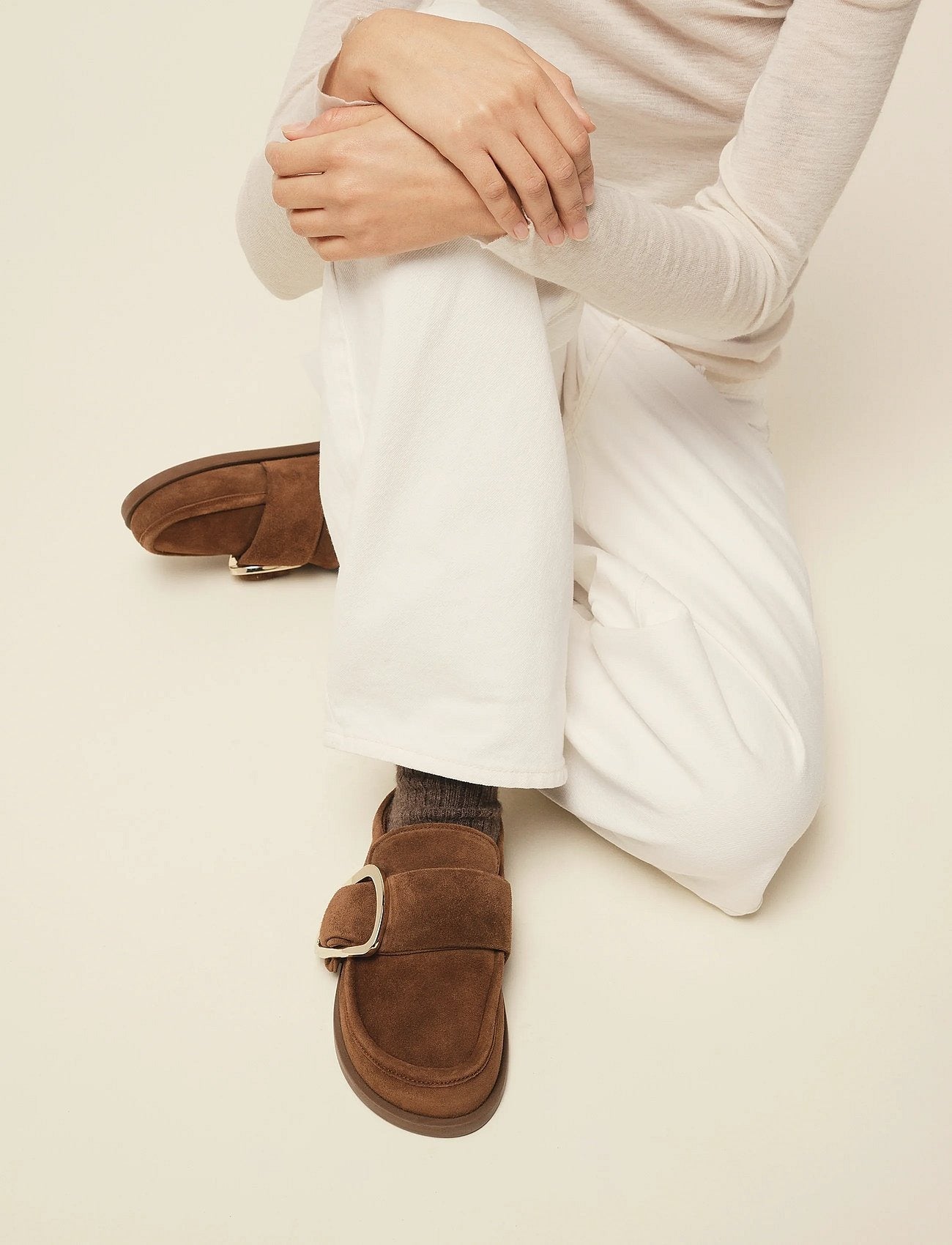 Inuikii Mule Soft Brown