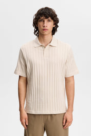 SIMON STRIPE POLO U029 MOONBEAM