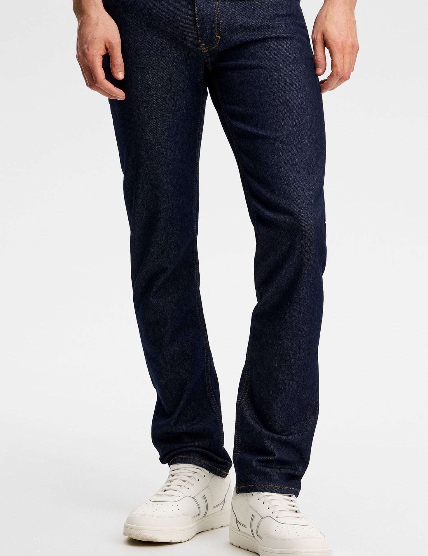 JAX RINSED SLIM JEANS DARK BLUE 6677