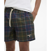 STAPLE TARTAN SWIM SHORTS