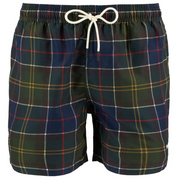 STAPLE TARTAN SWIM SHORTS