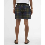 STAPLE TARTAN SWIM SHORTS