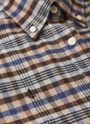 FLANNEL CHECK SHIRT-SLIM FIT