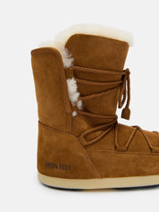 Moon Boot EVX Boot Suede & Shearling Cognac