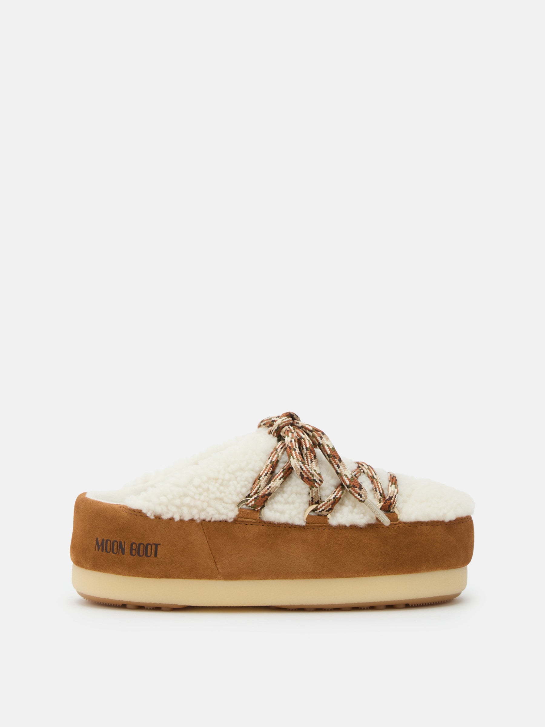 Moon Boot EVX Mule Shearling Whisky/Off White