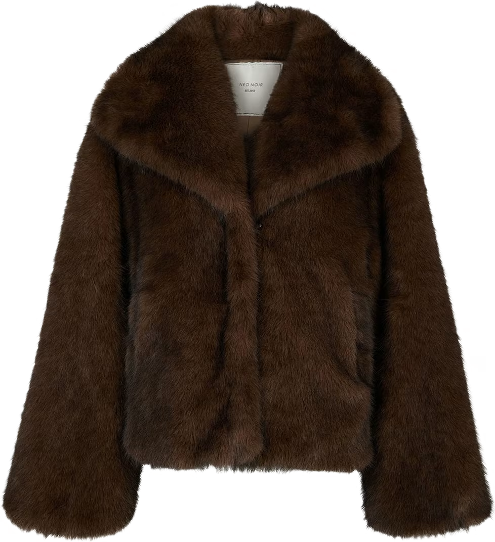 STEPHANIE FAUX FUR JACKET