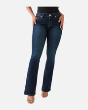 Becca Mid Rise Boot Cut Flap - MUDDY WATERS