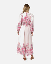Silfi Flower Print Dress - 165 ROSE