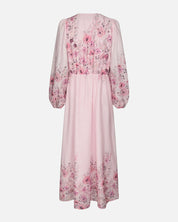 Silfi Flower Print Dress - 630 DUSTY ROSE