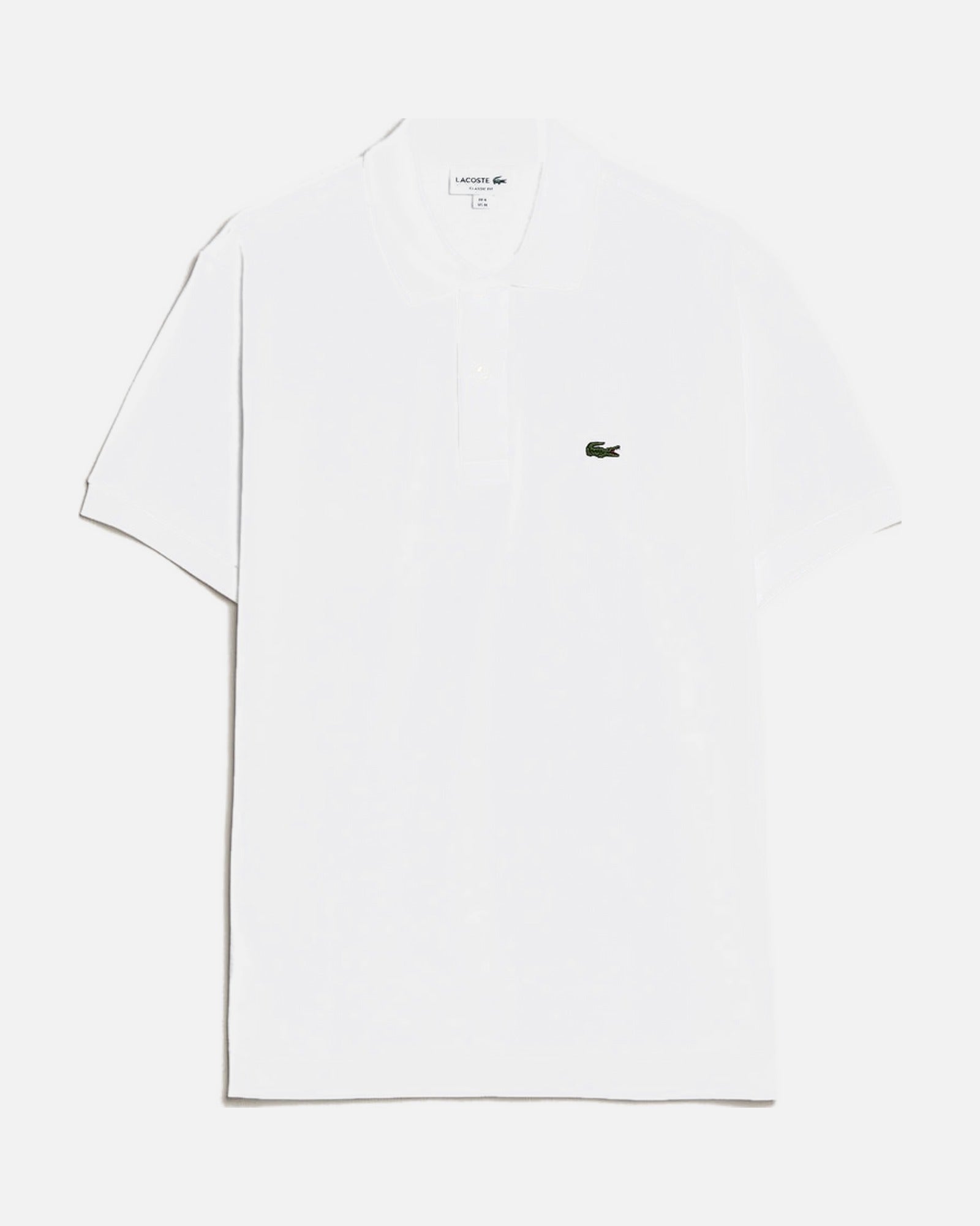 SHORT SLEEVED RIBBED COLLAR SHIRT 001 WHITE