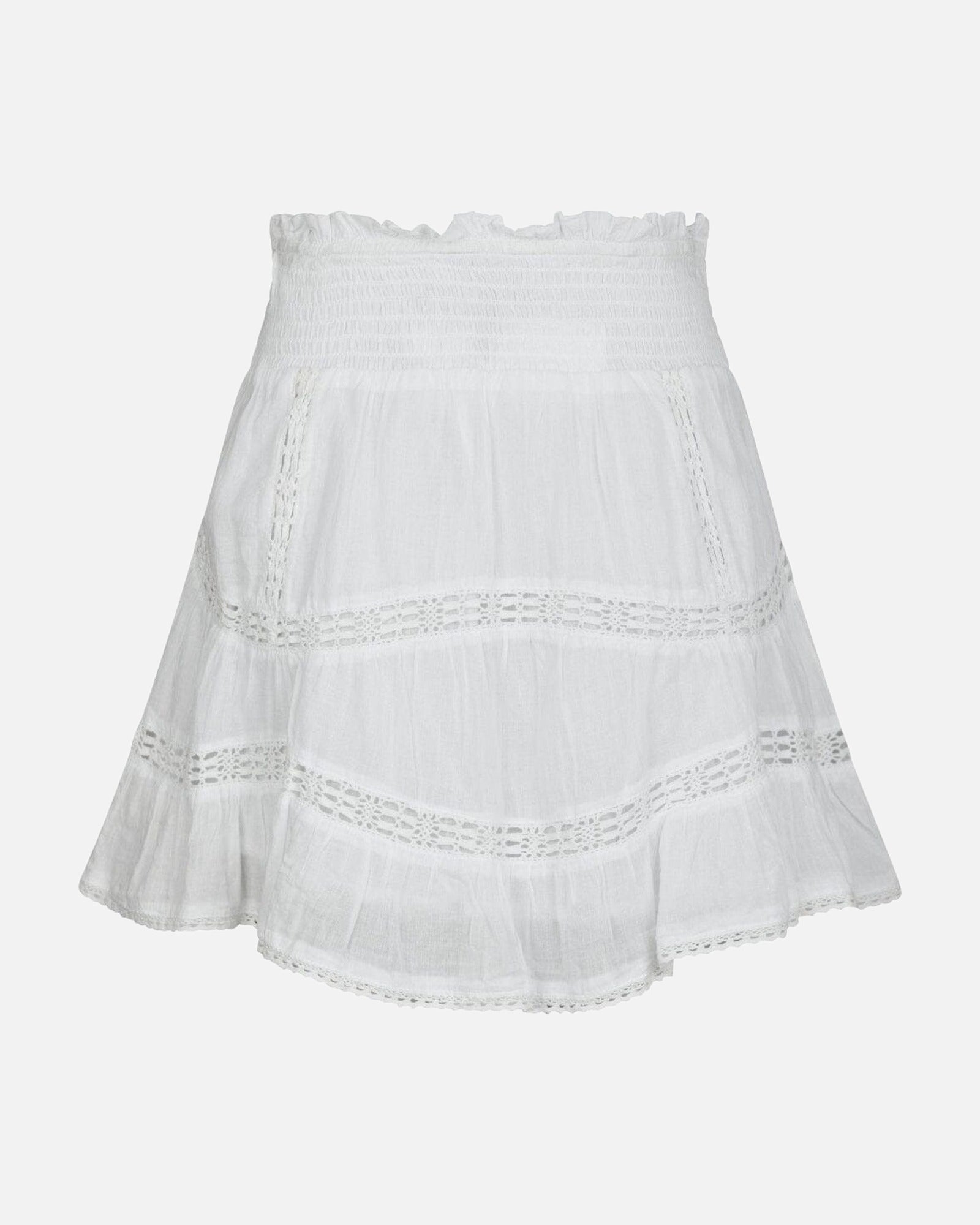 Robby S Voile Skirt - 120 WHITE
