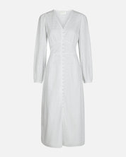 Alto Embroidery Dress - 120 WHITE