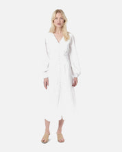 Alto Embroidery Dress - 120 WHITE
