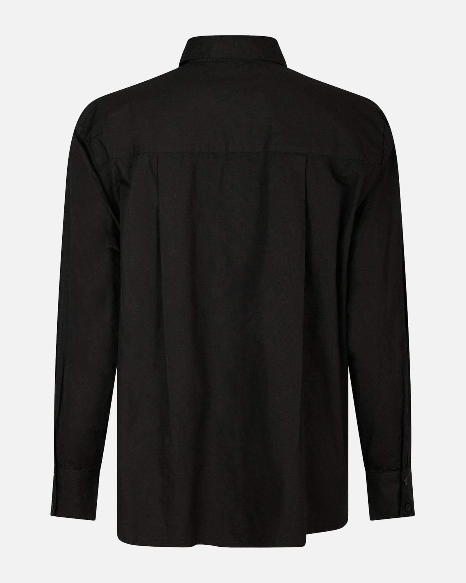 Dalma C Poplin Shirt - 100 BLACK
