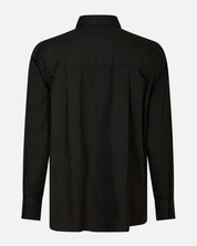 Dalma C Poplin Shirt - 100 BLACK