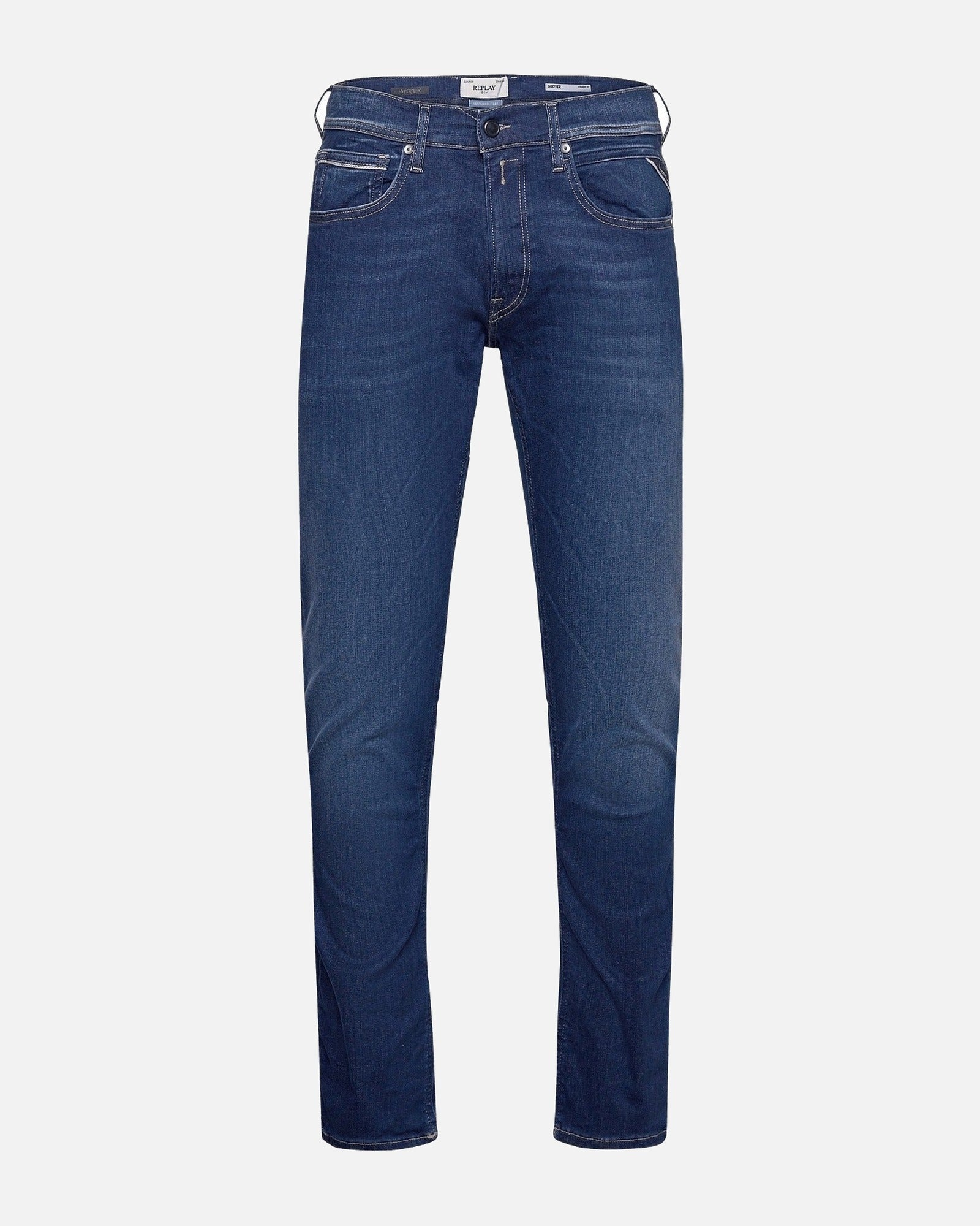 Replay Grover Straight Hyperflex Blue