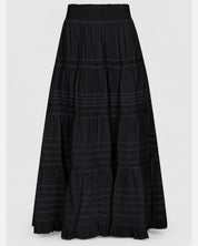FELICIA S VOILE SKIRT 100 BLACK