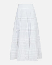 Felicia S Voile Skirt - 120 WHITE