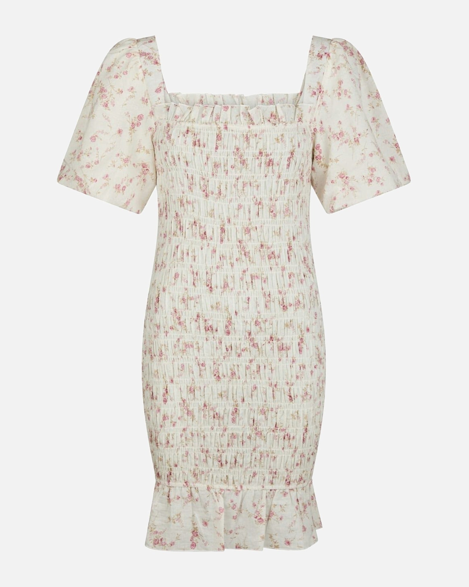 Edena Smock Dress - 630 DUSTY ROSE