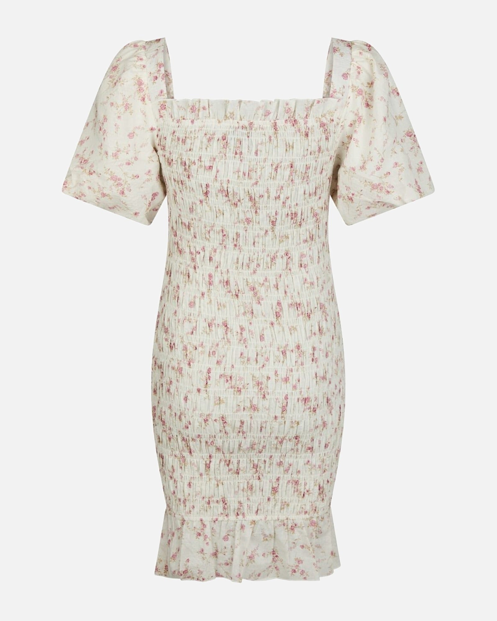 Edena Smock Dress - 630 DUSTY ROSE