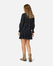 Ebba S Voile Blouse - 141 NAVY