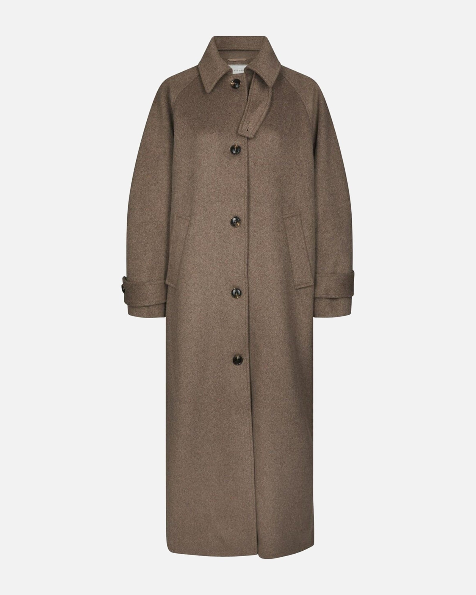 KEATON WOOL COAT TAUPE