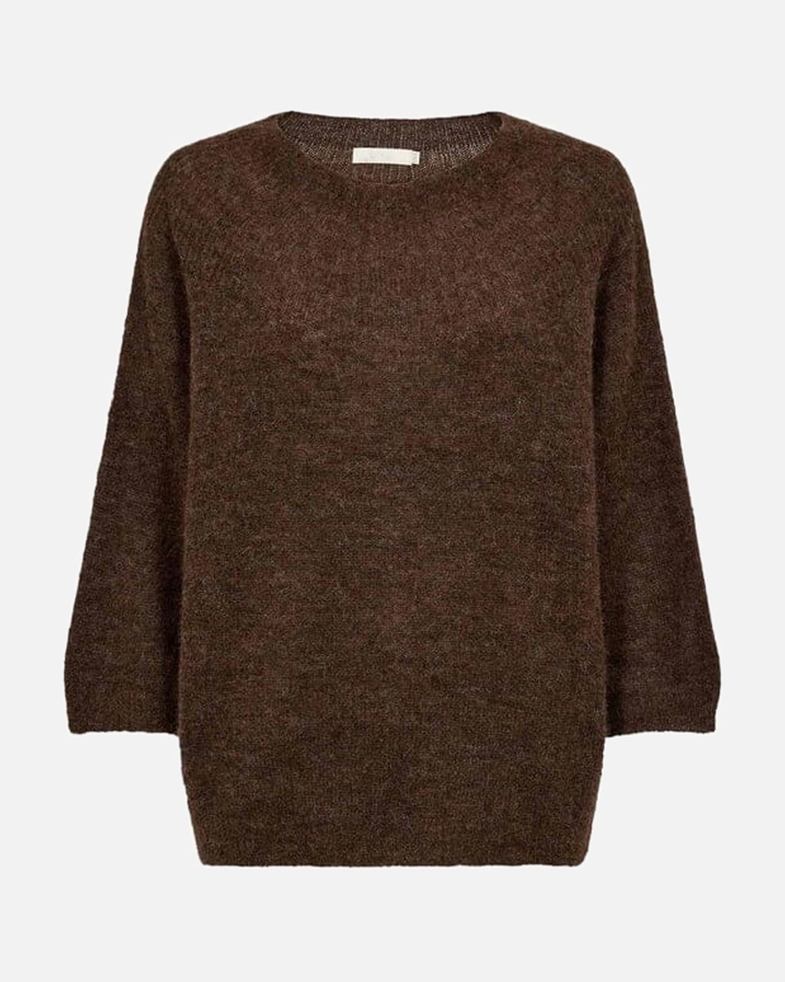 AMELIAGO SWEATER BROWN MELANGE