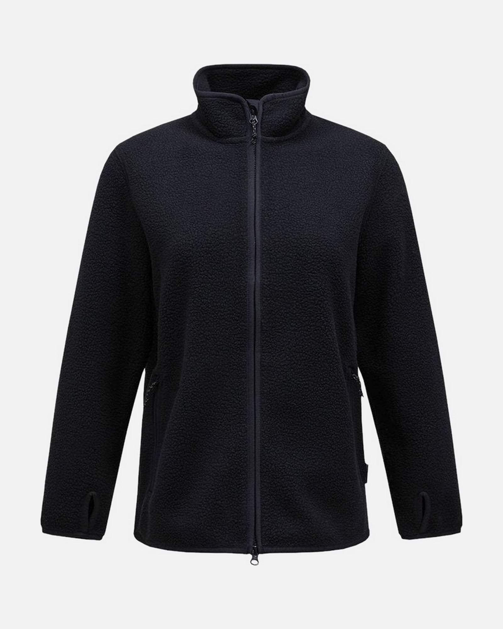 Peak Performance Pile Zip Jacket Women Black