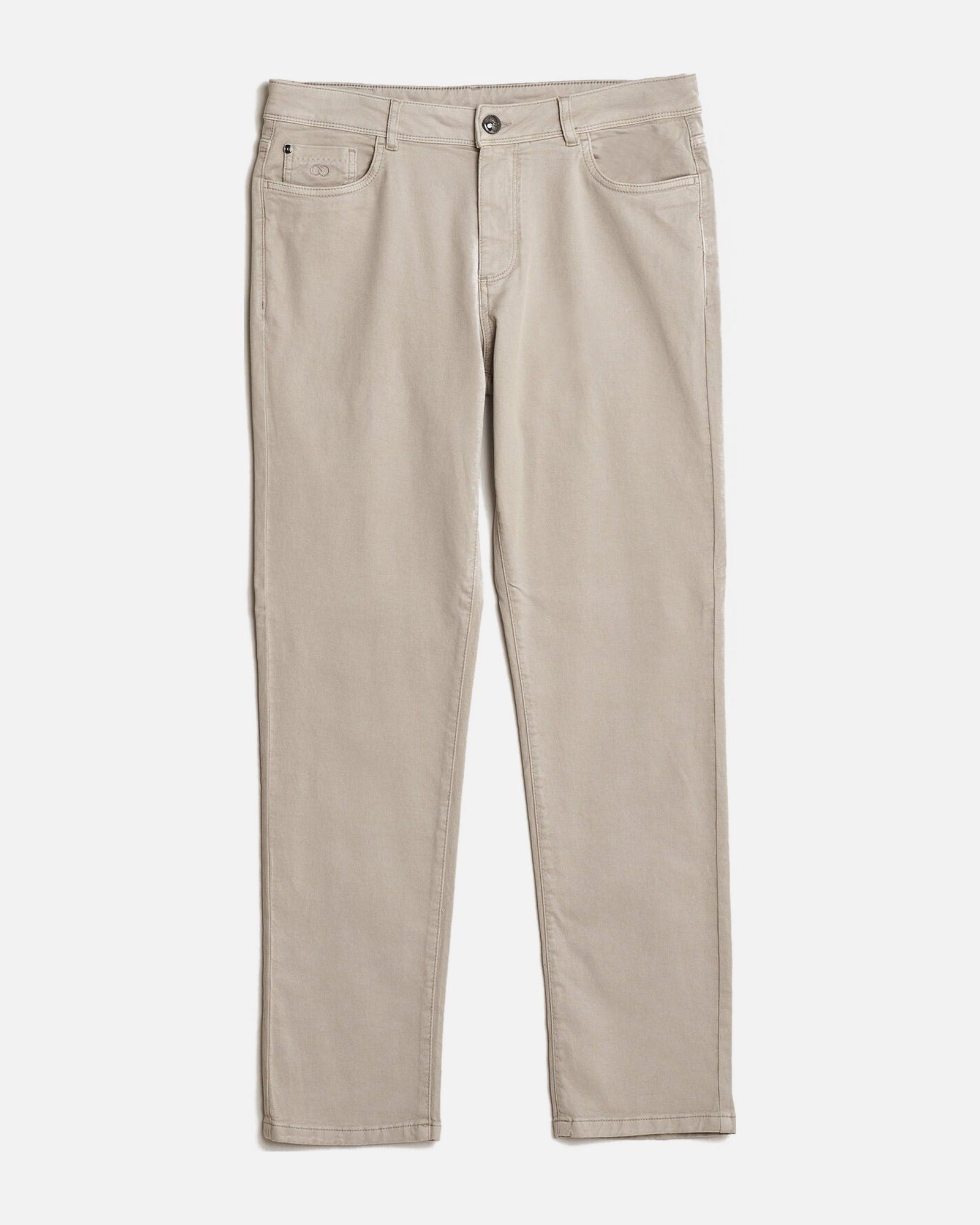 5-POCKET CHINO 424 ROUGH BEIGE