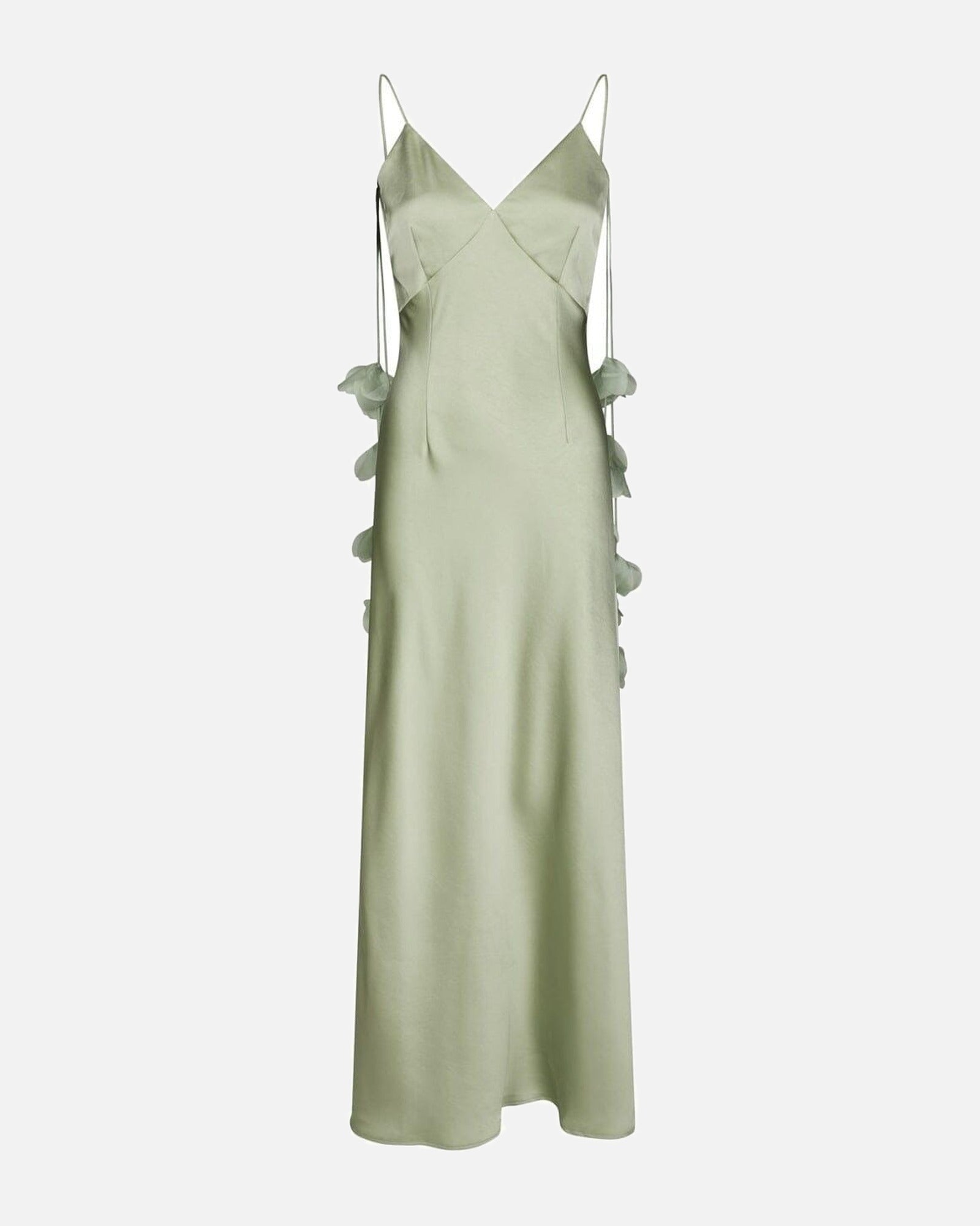Colly Heavy Sateen Dress - 431 MINT GREEN