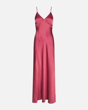 Colly Heavy Sateen Dress - 430 CHERRY PINK
