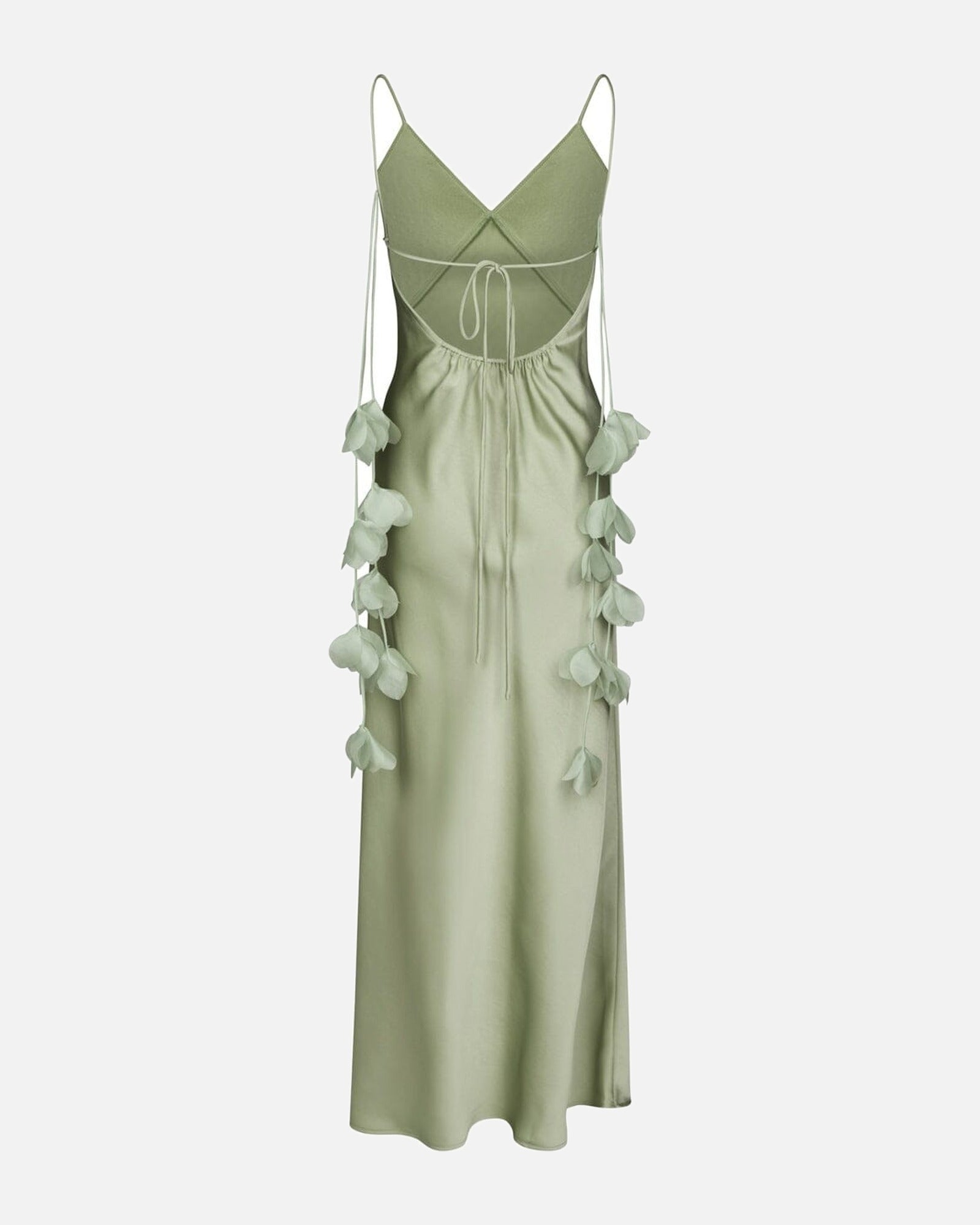 Colly Heavy Sateen Dress - 431 MINT GREEN