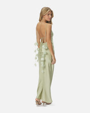 Colly Heavy Sateen Dress - 431 MINT GREEN