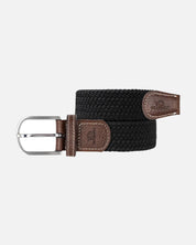Elastic Woven Belt - ALL BLACK