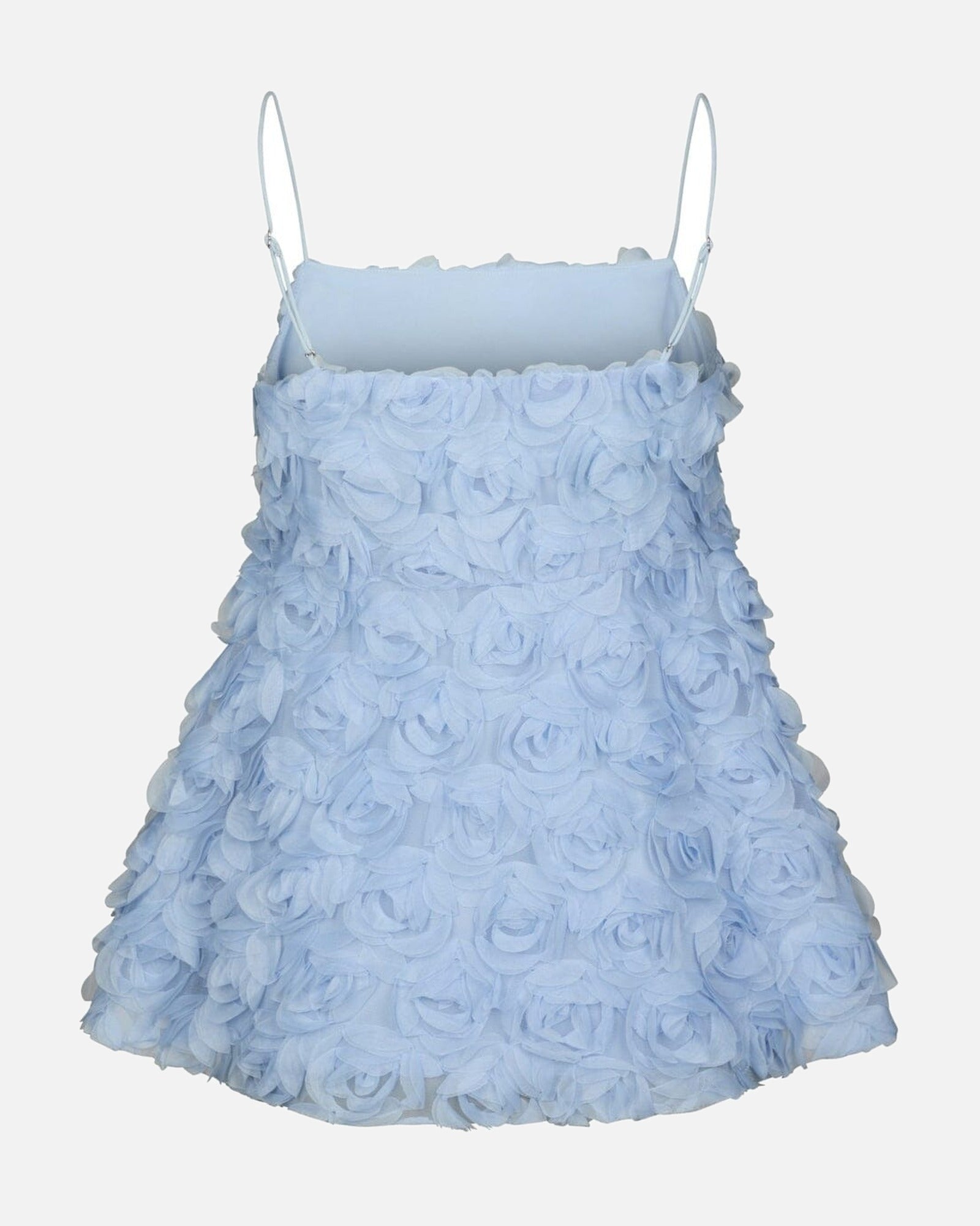 Kenli Flower Top - 145 LIGHT BLUE