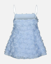 Kenli Flower Top - 145 LIGHT BLUE