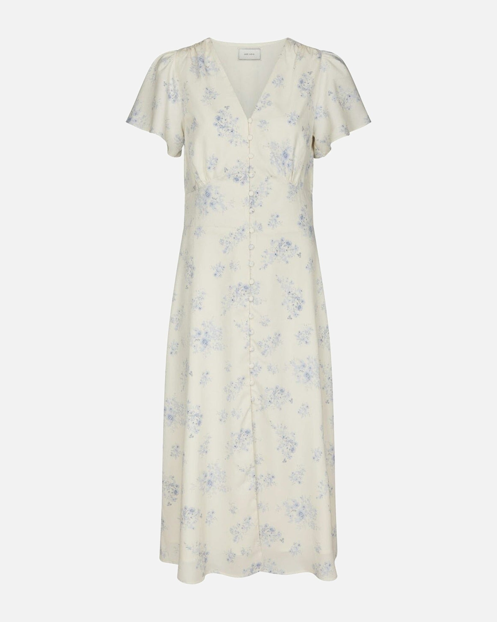 Eleni Delicate Flower Dress - 122 CREME