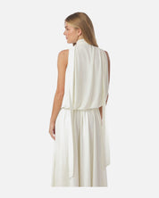 Inge Chiffon Top - 121 OFF WHITE