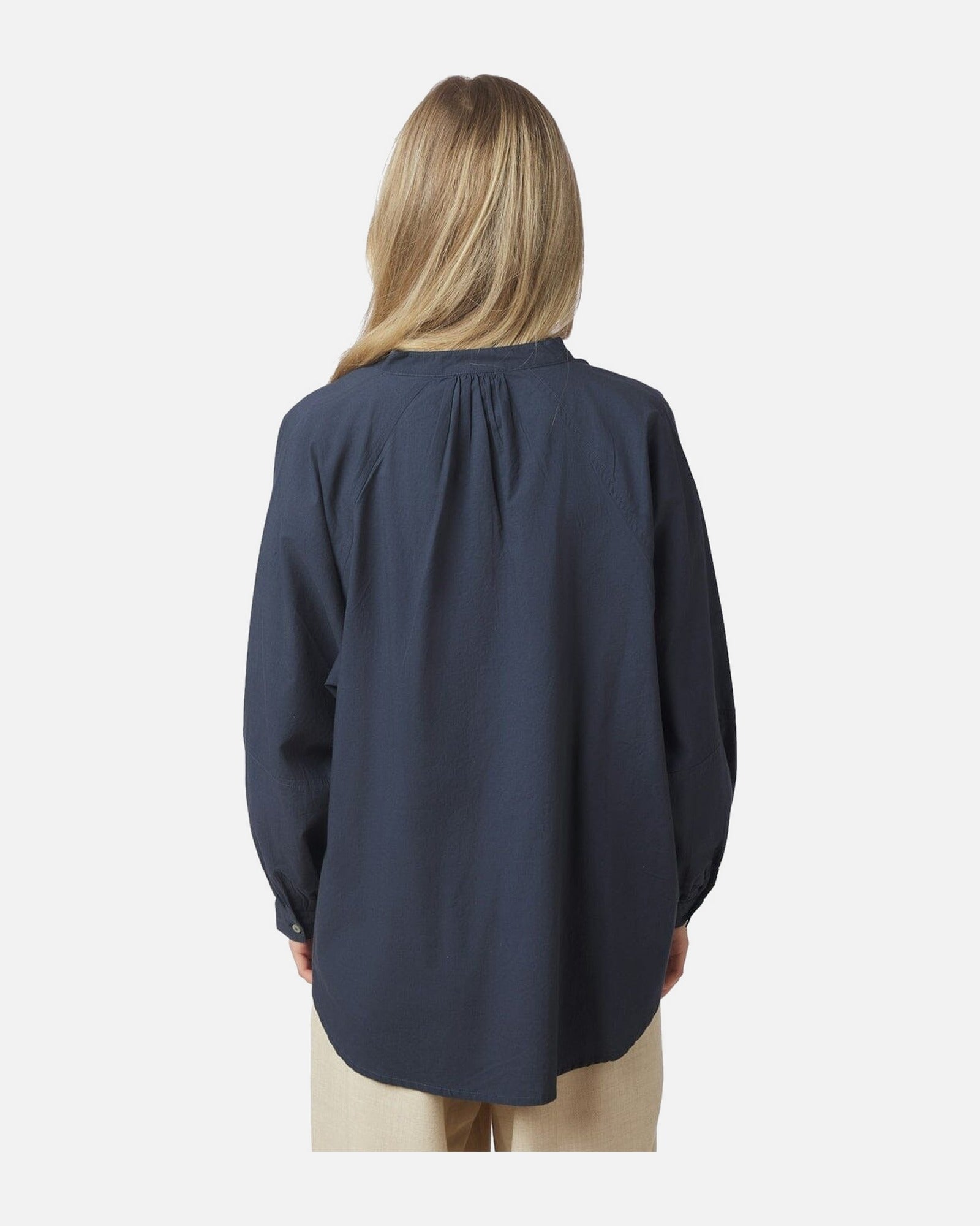 Solane C Poplin Shirt - 141 NAVY