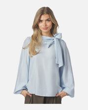 Selene Crisp Blouse - 145 LIGHT BLUE