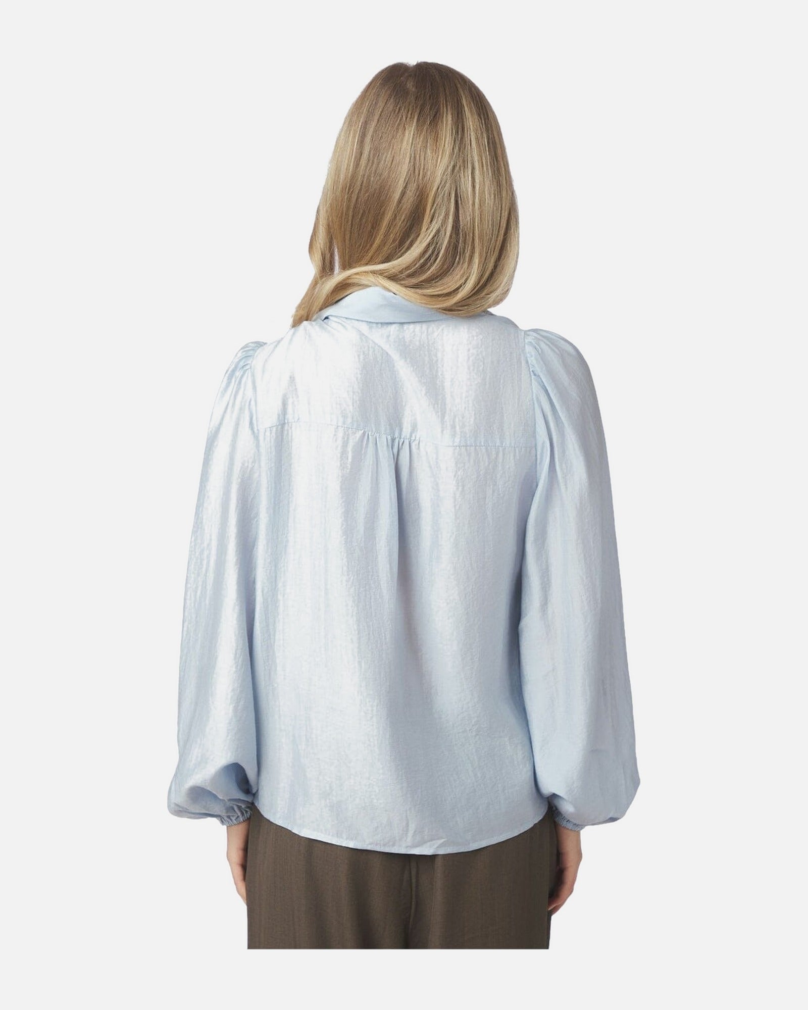 Selene Crisp Blouse - 145 LIGHT BLUE