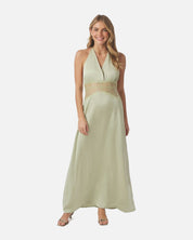 Jasine Heavy Sateen Dress - 153 MINT
