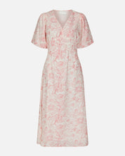 Kalia Print Dress - 121 OFF WHITE