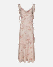 Adelle Frill Mesh Dress - 754 LIGHT PINK