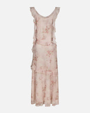 Adelle Frill Mesh Dress - 754 LIGHT PINK