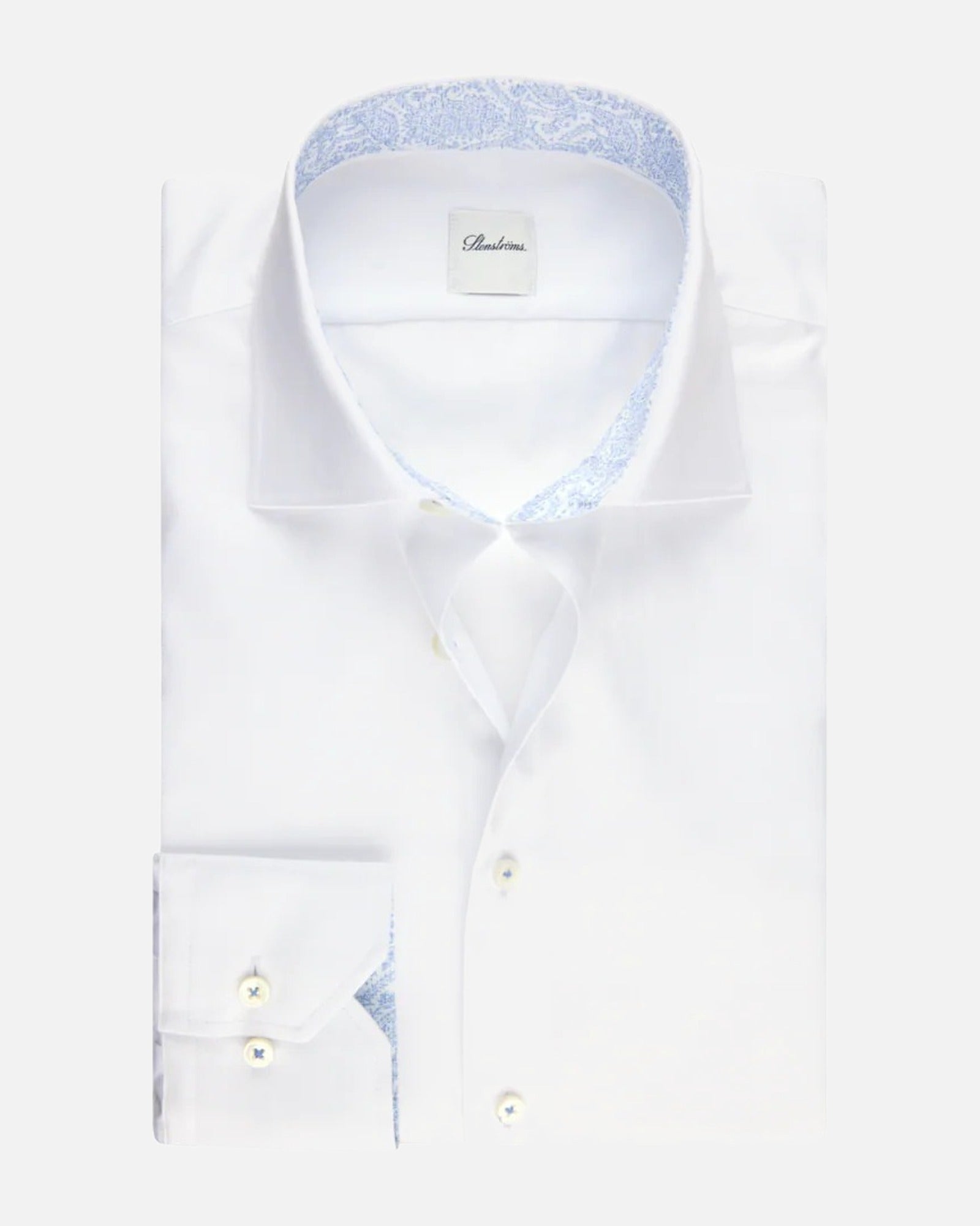 Stenströms Regular Fit Twillskjorta herr – White